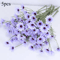 5pcs Artificial Small Daisies Lifelike Faux Mini Daisy Flowers For Home Vase Decor Wedding Party Ta 6