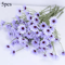 5pcs Artificial Small Daisies Lifelike Faux Mini Daisy Flowers For Home Vase Decor Wedding Party Ta 6