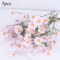 5pcs Artificial Small Daisies Lifelike Faux Mini Daisy Flowers For Home Vase Decor Wedding Party Ta 8
