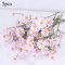 5pcs Artificial Small Daisies Lifelike Faux Mini Daisy Flowers For Home Vase Decor Wedding Party Ta 8