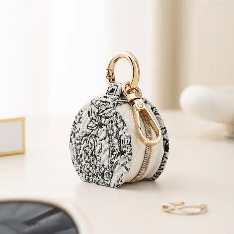 1pc Mini Travel Jewelry Organizer Portable Jewelry Case Box For Earrings Necklaces And Rings Handba 4