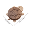 Wooden Heat Insulation Coaster Turtle Shape Tea Cup And Mug Table Protector Decorative Hot Drink Ma 5