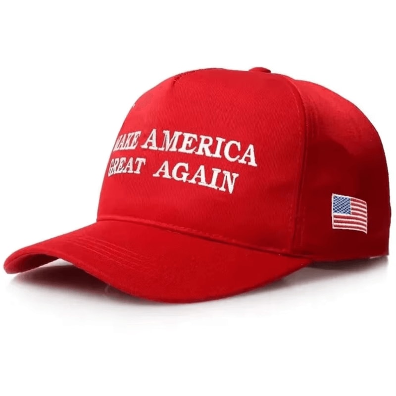 MAGA Baseball Cap Embroidered Sunshade And Sun Protection Hat Adjustable Unisex 0