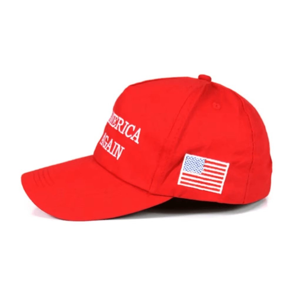 MAGA Baseball Cap Embroidered Sunshade And Sun Protection Hat Adjustable Unisex 4