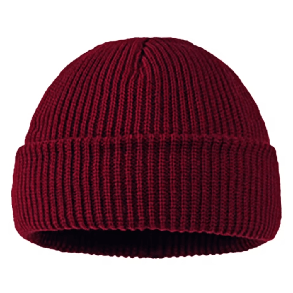 One Size Winter Warm Beanie Winter Warm Beanie Knitted Skull Cap Elastic Unisex Hip Hop Wool Hat Fo 11