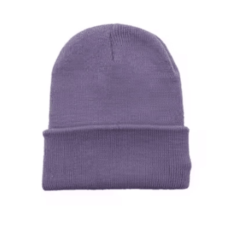 Womens Knitted Fluorescent Autumn Beanie Cap Warm Casual Bonnet For Ladies 16