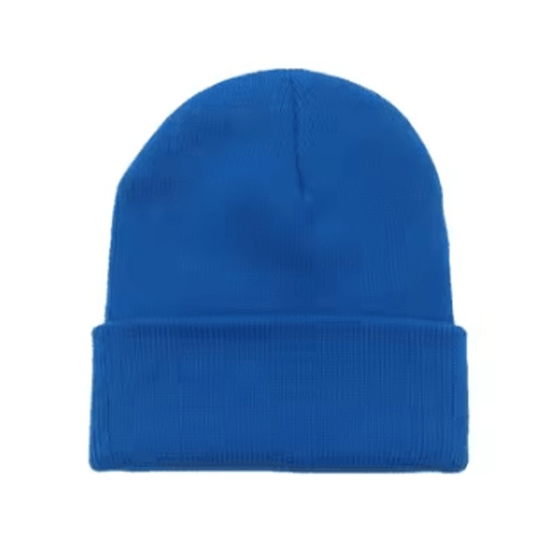 Womens Knitted Fluorescent Autumn Beanie Cap Warm Casual Bonnet For Ladies 12