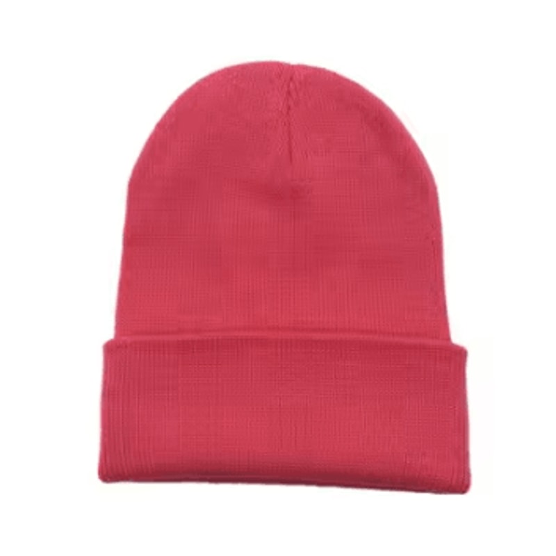 Womens Knitted Fluorescent Autumn Beanie Cap Warm Casual Bonnet For Ladies 18