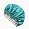 Satin Hair Cap For Sleeping Silk Night Hair Care Hat With Adjustable Button Headwear 10