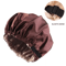 Satin Hair Cap For Sleeping Silk Night Hair Care Hat With Adjustable Button Headwear 3