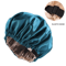 Satin Hair Cap For Sleeping Silk Night Hair Care Hat With Adjustable Button Headwear 8