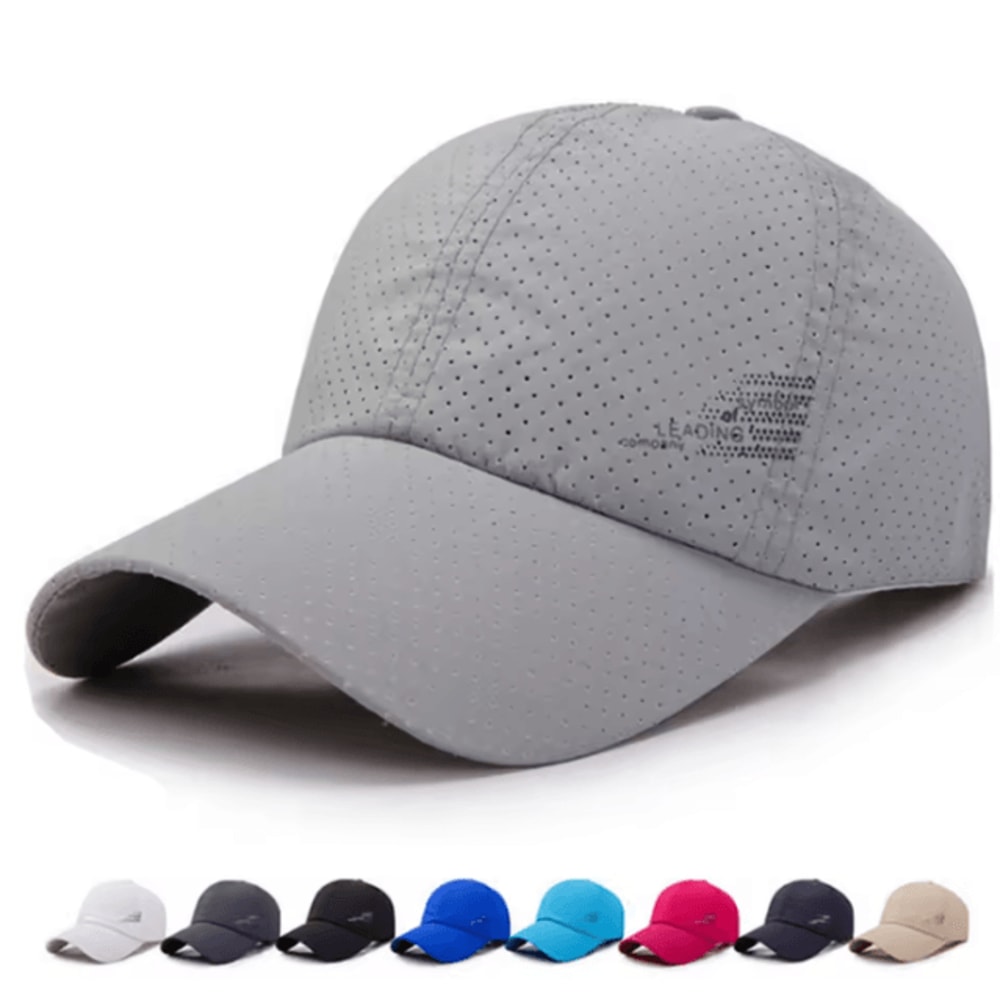 Adjustable QuickDry Sun Hat Adjustable Unisex Baseball Cap For Golf Fishing And Outdoor Summer Fun 0