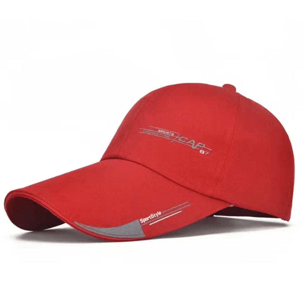 Adjustable Sports Cap With Long Visor Outdoor Sun Hat Mens Snapback Baseball Cap 4