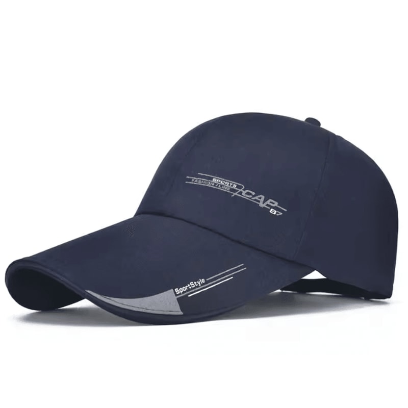 Adjustable Sports Cap With Long Visor Outdoor Sun Hat Mens Snapback Baseball Cap 5