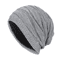 Winter Warm Knitted Woolen Skullies Beanie Hat Velvet Lined Diamond Pattern For Men 0