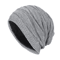 Winter Warm Knitted Woolen Skullies Beanie Hat Velvet Lined Diamond Pattern For Men 9