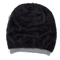 Winter Warm Knitted Woolen Skullies Beanie Hat Velvet Lined Diamond Pattern For Men 5