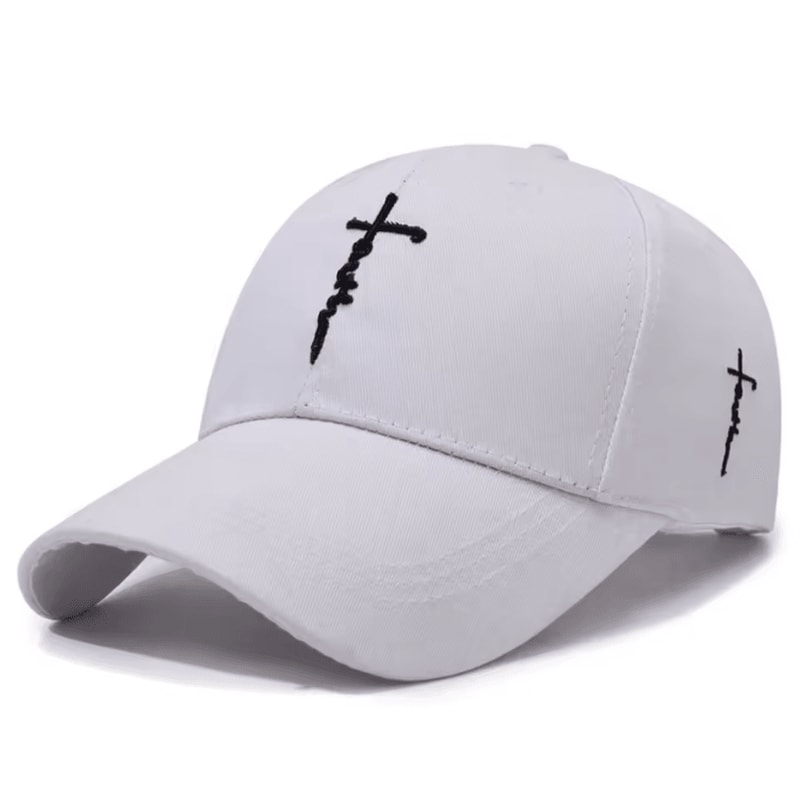 Adjustable Embroidery Baseball Cap English Cross Adjustable Casual Hat For Men Women And Youth 6