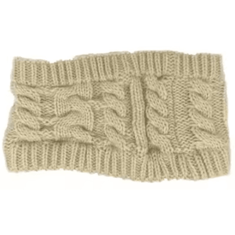 One Size Warm Winter Skullies Beanie Solid Color Knit Wool Hat Fashion Snow Cap For Women 9