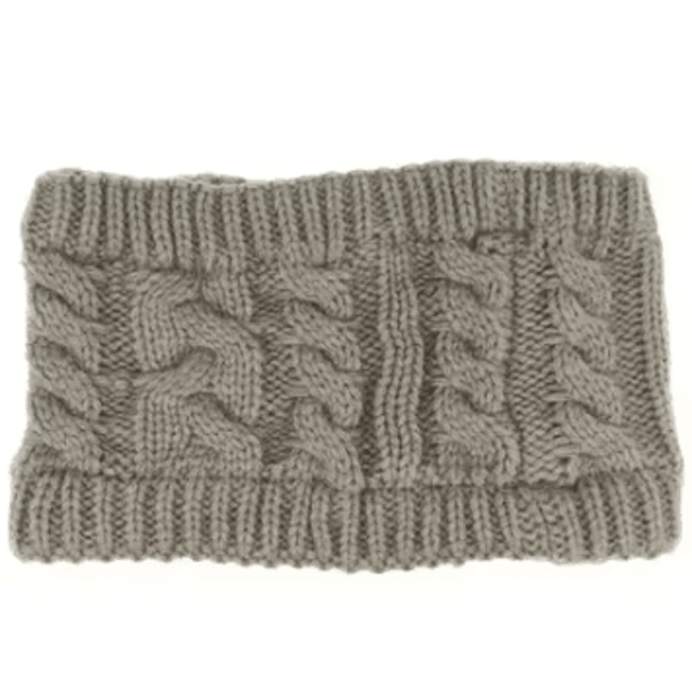 One Size Warm Winter Skullies Beanie Solid Color Knit Wool Hat Fashion Snow Cap For Women 7