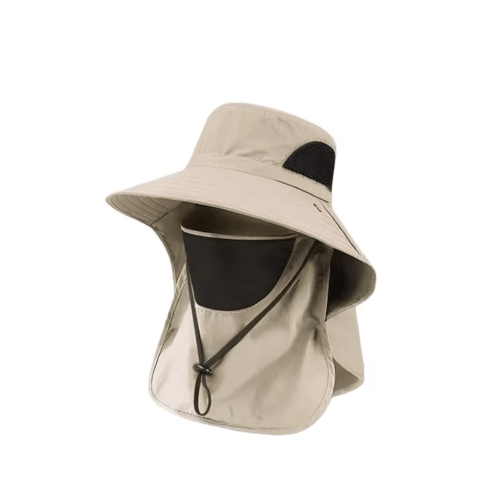 Outdoor UV Protection Breathable Fishing Cap With Neck Protection Waterproof Summer Hat Unisex 0
