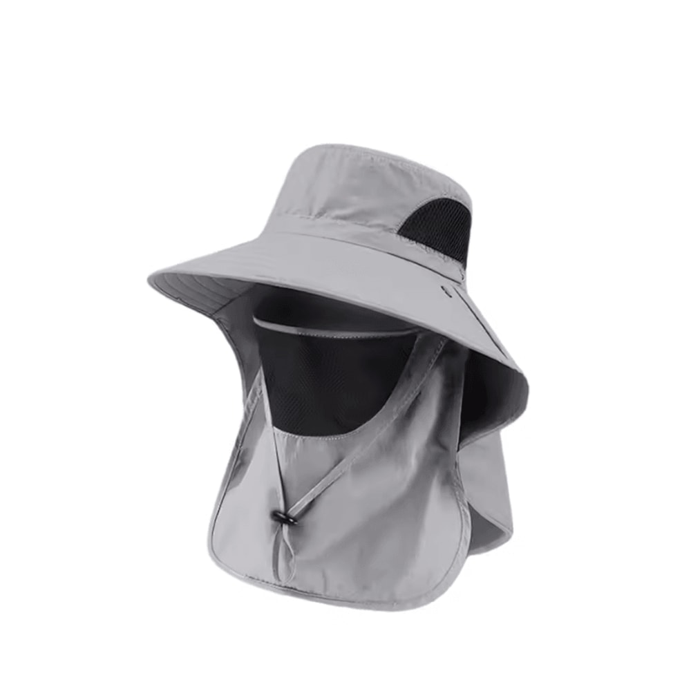 Outdoor UV Protection Breathable Fishing Cap With Neck Protection Waterproof Summer Hat Unisex 4