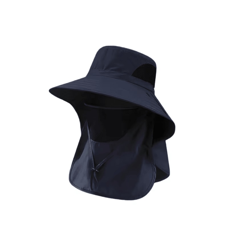 Outdoor UV Protection Breathable Fishing Cap With Neck Protection Waterproof Summer Hat Unisex 7