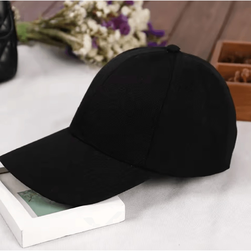 Adjustable Universal Baseball Cap Retro Solid Color Outdoor Sports Casual Hat For Men And Women 2