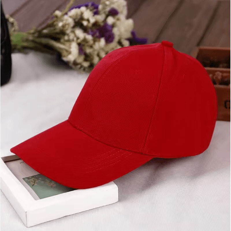 Adjustable Universal Baseball Cap Retro Solid Color Outdoor Sports Casual Hat For Men And Women 10