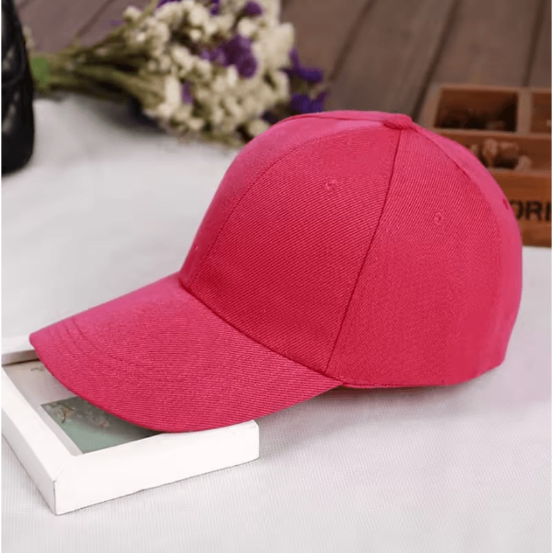 Adjustable Universal Baseball Cap Retro Solid Color Outdoor Sports Casual Hat For Men And Women 13