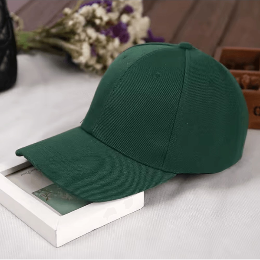 Adjustable Universal Baseball Cap Retro Solid Color Outdoor Sports Casual Hat For Men And Women 16