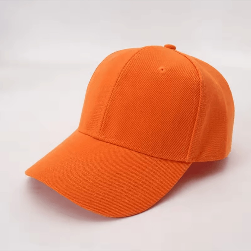 Adjustable Universal Baseball Cap Retro Solid Color Outdoor Sports Casual Hat For Men And Women 17