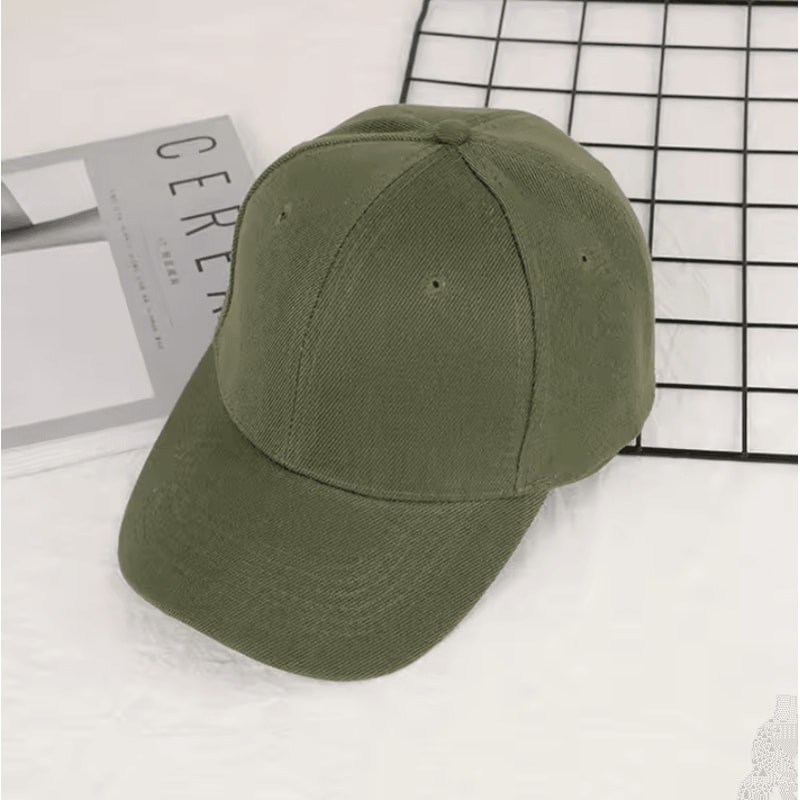 Adjustable Universal Baseball Cap Retro Solid Color Outdoor Sports Casual Hat For Men And Women 19
