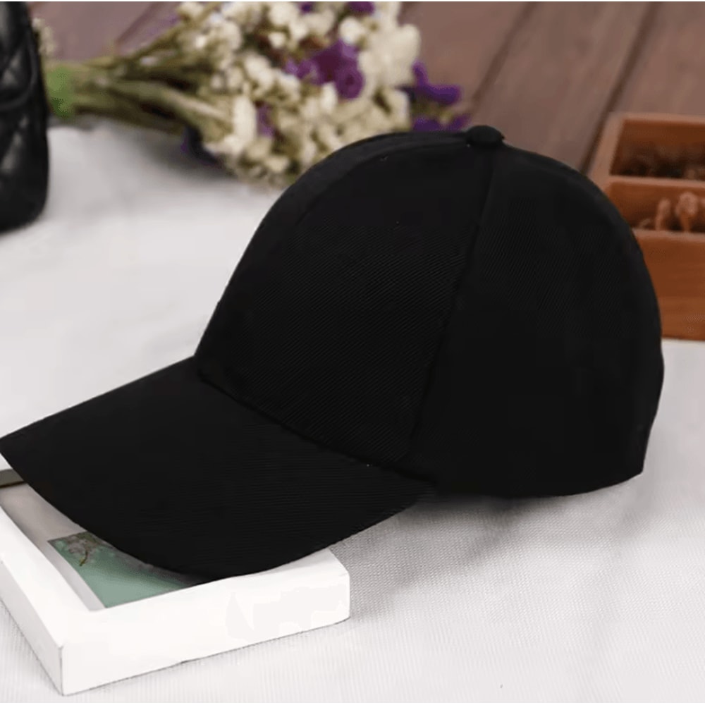 Adjustable Universal Baseball Cap Retro Solid Color Outdoor Sports Casual Hat For Men And Women 6