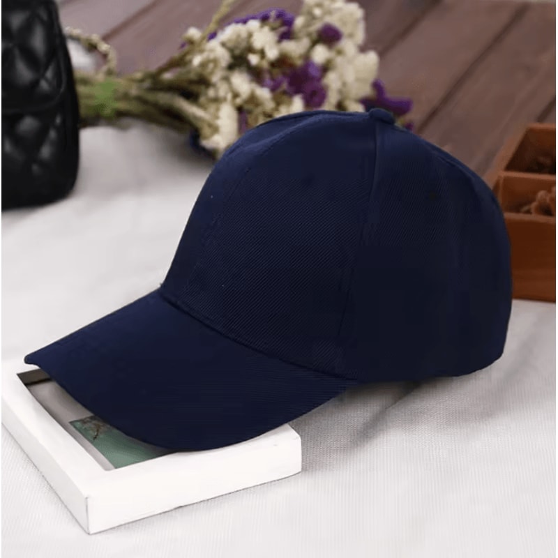 Adjustable Universal Baseball Cap Retro Solid Color Outdoor Sports Casual Hat For Men And Women 7