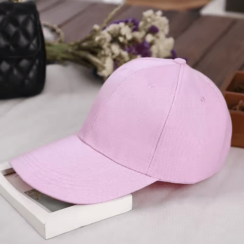 Adjustable Universal Baseball Cap Retro Solid Color Outdoor Sports Casual Hat For Men And Women 8