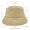 Unisex Graffiti Bucket Hat Warm Outdoor Lamb Wool Cap For Fishing And Winter 1