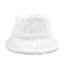 Unisex Graffiti Bucket Hat Warm Outdoor Lamb Wool Cap For Fishing And Winter 2