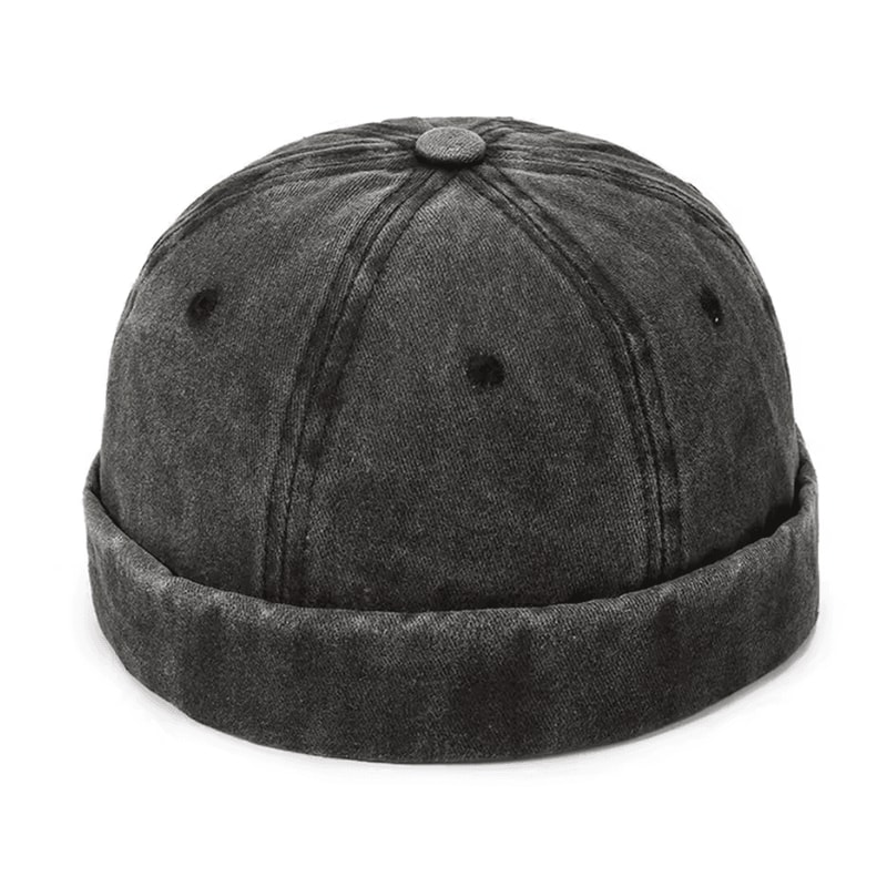 Denim Street Hat Four Seasons Retro Outdoor Cap Personality Fashion Landlord Style 6