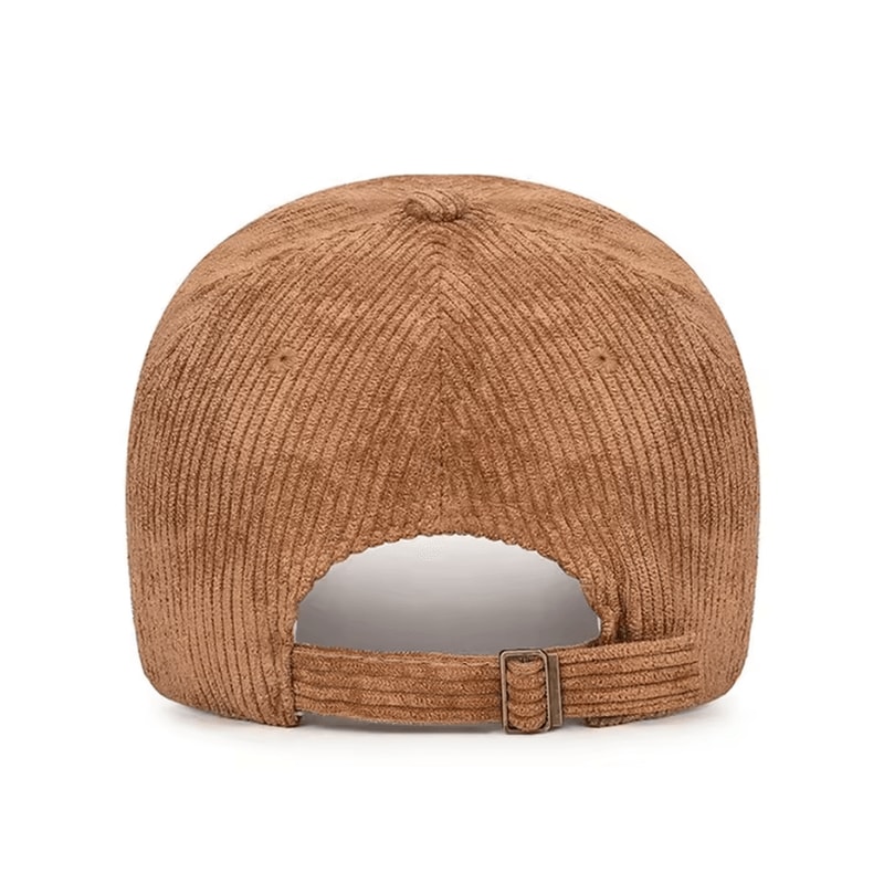 Corduroy Baseball Cap Adjustable Unisex Vintage Hip Hop Outdoor Hat For Spring And Autumn 2