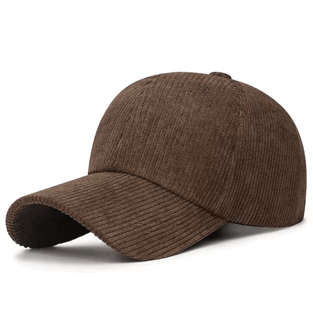 Corduroy Baseball Cap Adjustable Unisex Vintage Hip Hop Outdoor Hat For Spring And Autumn 7