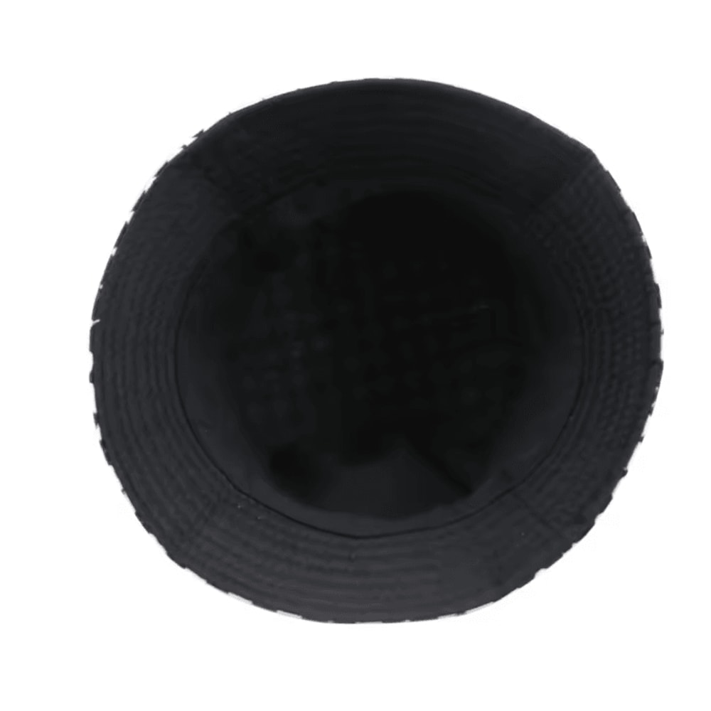 Black And White Checkered Fisherman Hat Unisex Hip Hop Street Graffiti Skateboard Cap 4