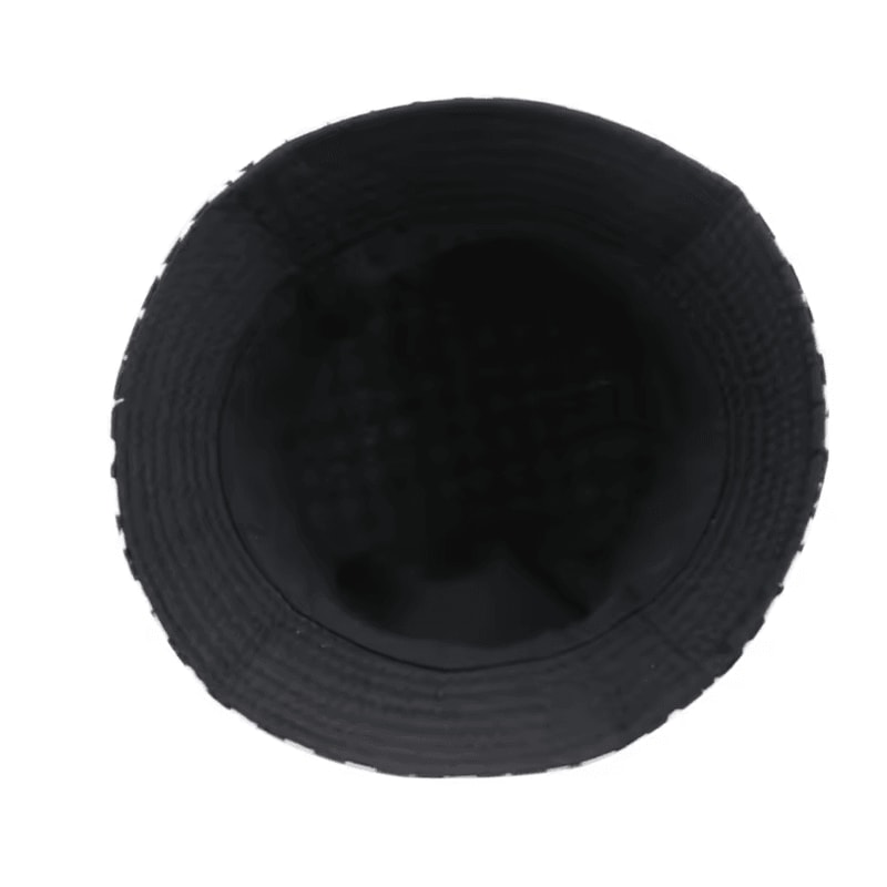 Black And White Checkered Fisherman Hat Unisex Hip Hop Street Graffiti Skateboard Cap 4