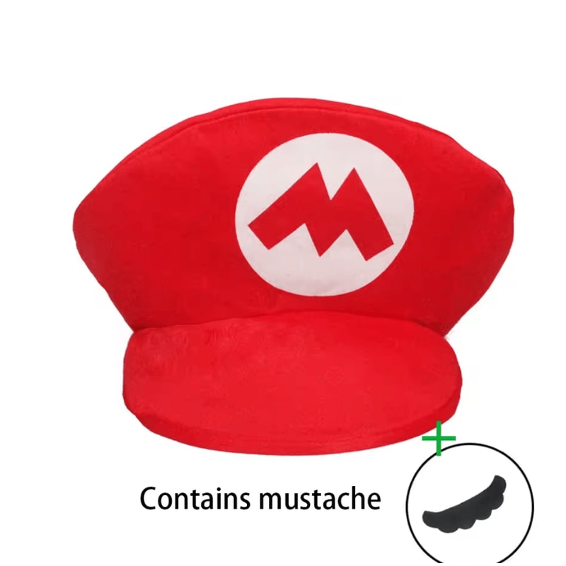 Mario Bros Luigi Animation Cosplay Baseball Cap Unisex Halloween Costume Party Gift 3