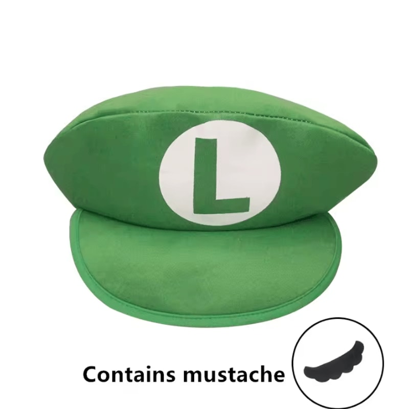 Mario Bros Luigi Animation Cosplay Baseball Cap Unisex Halloween Costume Party Gift 4
