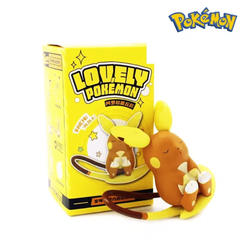 Pokemon Pokemon Action Figures Kawaii Pikachu Pichu Togedemaru Alola Raichu Mimikyu Anime Figures T 4