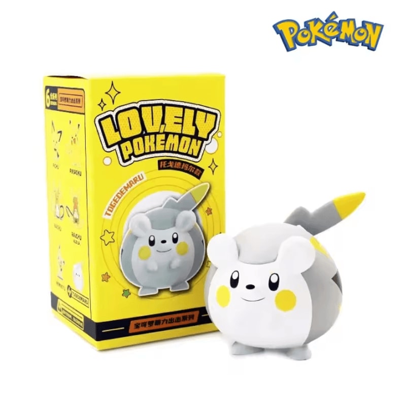 Pokemon Pokemon Action Figures Kawaii Pikachu Pichu Togedemaru Alola Raichu Mimikyu Anime Figures T 5