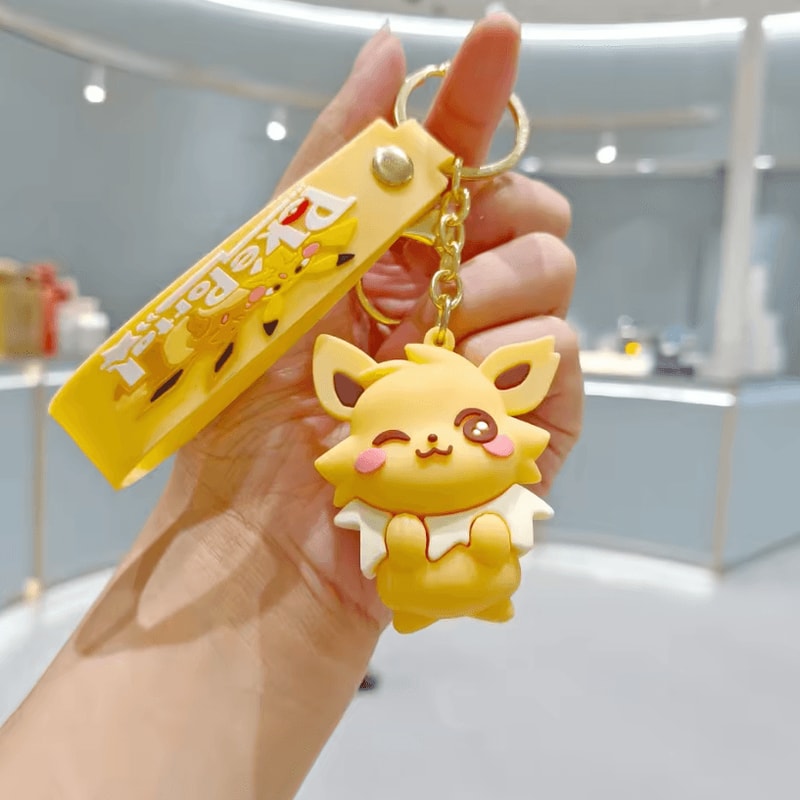 Pokemon Pokemon Keychain Cute Cartoon PVC Bag Charm Accessory For School Bag And Car Small Gift For 6