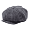 Wool Tweed Newsboy Cap Tweed Newsboy Cap British Gatsby Retro Driver Flat Cap For Men 6
