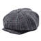Wool Tweed Newsboy Cap Tweed Newsboy Cap British Gatsby Retro Driver Flat Cap For Men 6